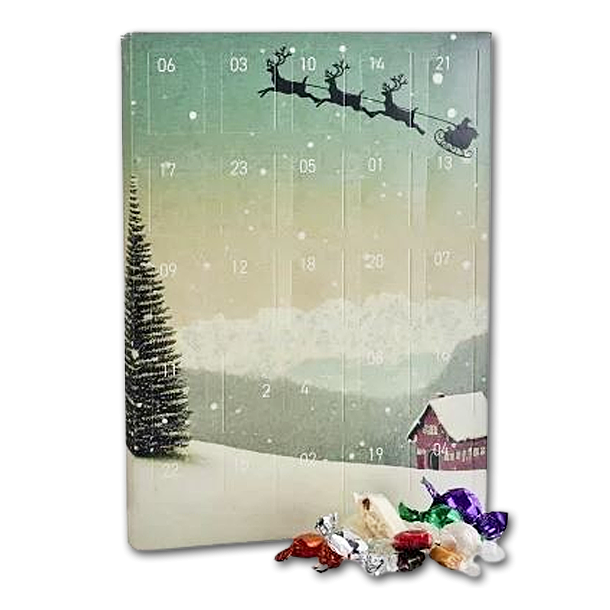 Julekalender med Blandet slik