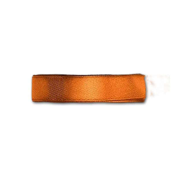 Kobberfarvet Satinb�nd 25 m x 12 mm