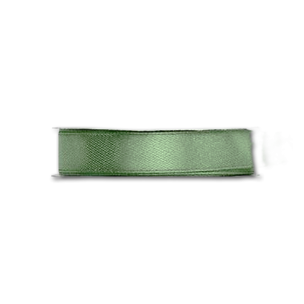 St�vet gr�n Satinb�nd 25 m x 12 mm
