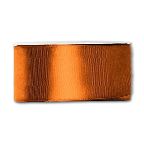 Kobberfarvet Satinb�nd<br />25 m x 25 mm