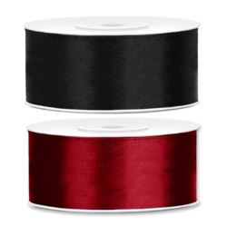 Satinbnd 25 m x 25 mm