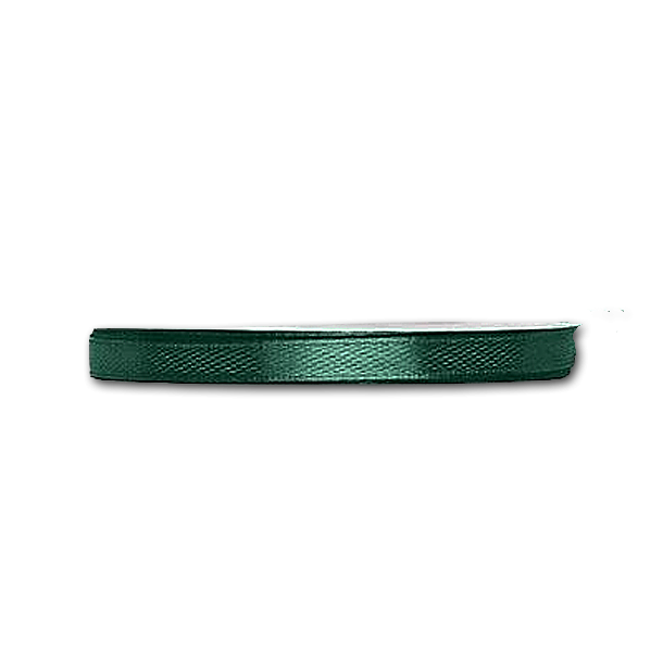 Flaskegrn Satinbnd<br />25 m x 6 mm