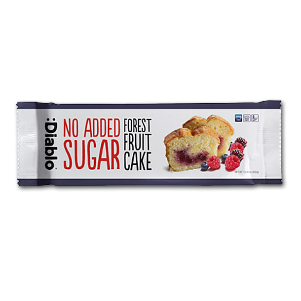 Diablo Skovb�r Kage uden tilsat sukker