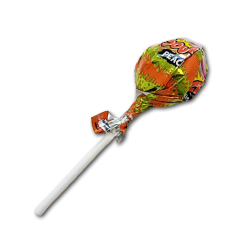 Slikkepind med syrlig Frugtsmag