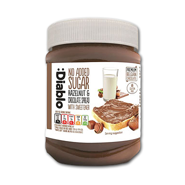 Diablo Smreplg, hasselnd og chokolade<br />Ikke tilsat sukker