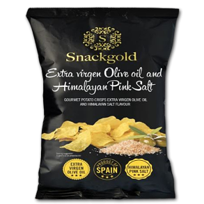 Snackgold Kartoffelchips med Himalaya salt