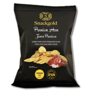 Snackgold Kartoffelchips med Iberico Skinke