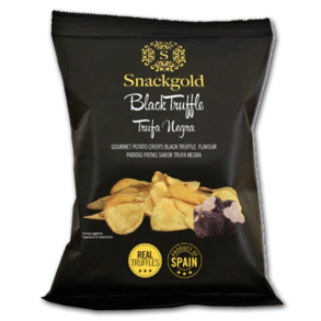 Snackgold Kartoffelchips med Sort Trffel