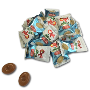 Sukkerfri Cipi bolsjer - Buttertoffee, sdet med stevia