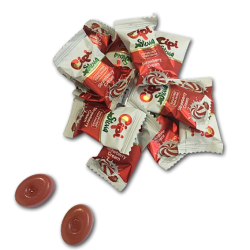 Sukkerfri Cipi Bolsjer - jordbr med flde, sdet med stevia