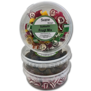  3 b�tter SUKKERFRI bolsjer � 160/175 g