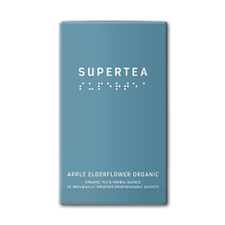 Supertea �kologiske tebreve<br />Apple elderflower
