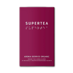 Supertea �kologiske tebreve<br />Aronia berries