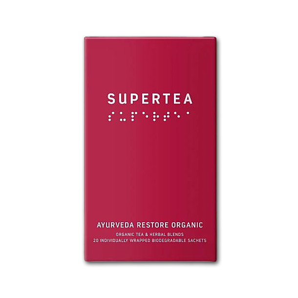 Supertea �kologiske tebreve<br />Ayurveda restore