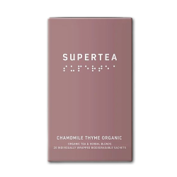 Supertea �kologiske tebreve<br />Chamomile thyme