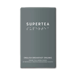 Supertea �kologiske tebreve<br />English Breakfast
