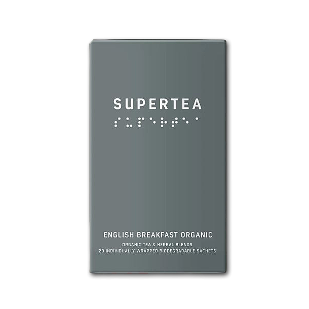 Supertea �kologiske tebreve<br />English Breakfast
