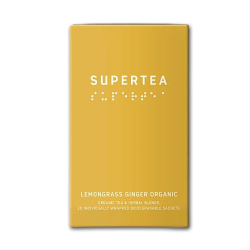 Supertea �kologiske tebreve<br />Lemongrass ginger