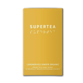 Supertea �kologiske tebreve<br />Lemongrass ginger