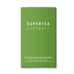 Supertea �kologiske tebreve<br />Matcha mandarin