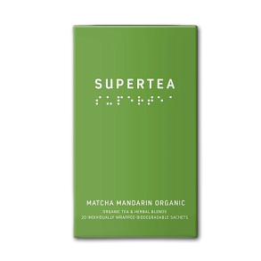 Supertea �kologiske tebreve<br />Matcha mandarin