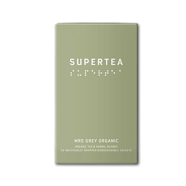 Supertea �kologiske tebreve<br />Mrs Grey