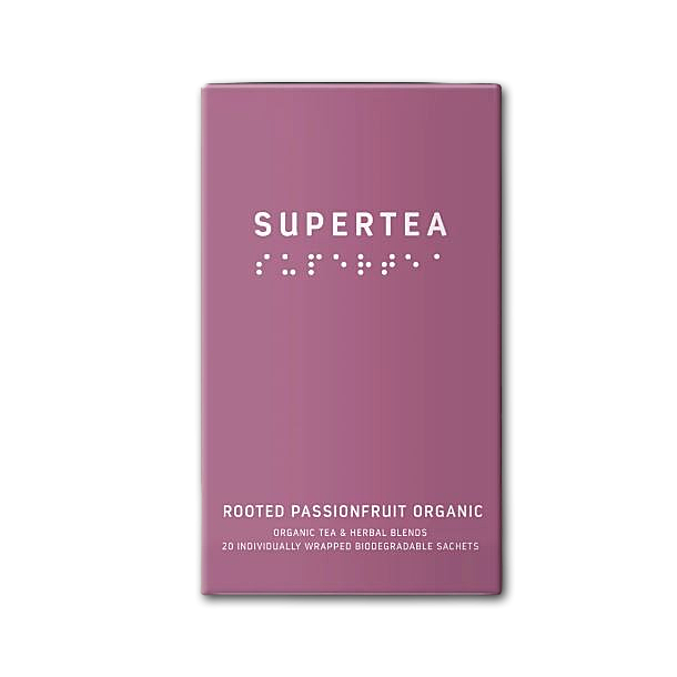 Supertea �kologiske tebreve<br />Rooted Passionfruit