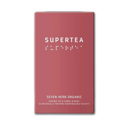 Supertea �kologiske tebreve<br />Seven herb