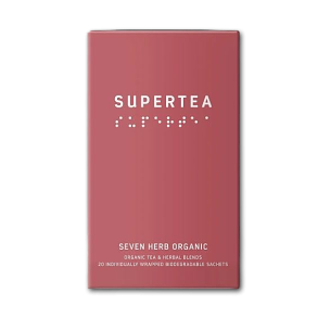 Supertea �kologiske tebreve<br />Seven herb