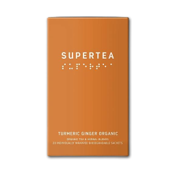 Supertea �kologiske tebreve<br />Turmeric ginger