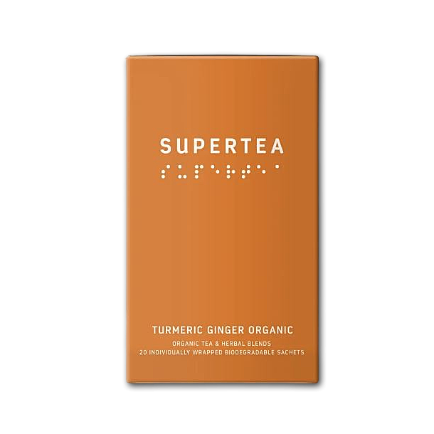 Supertea �kologiske tebreve<br />Turmeric ginger