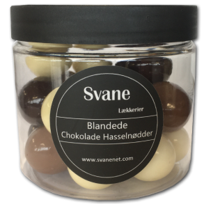 Svane Blandede Chokolade hasselndder