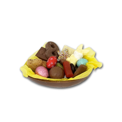 H�ndlavet luksus P�ske�g<br />med b�rneslik