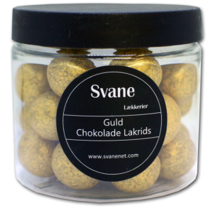 Svane Guld Chokolade-Lakrids