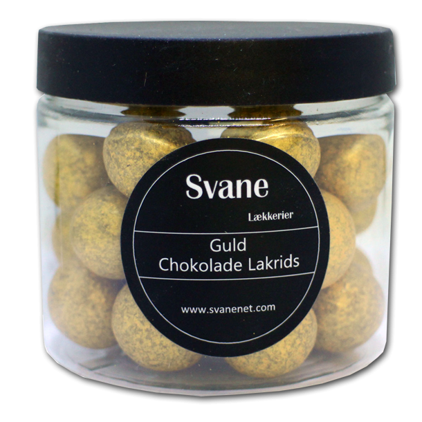 Svane Guld Chokolade-Lakrids