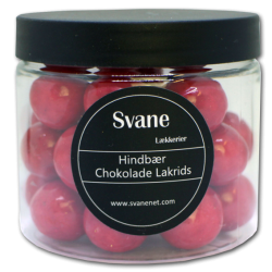 Svane Hindbr Chokolade-Lakrids