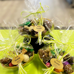 H�ndlavet luksus P�ske�g<br />Dulche chokolade