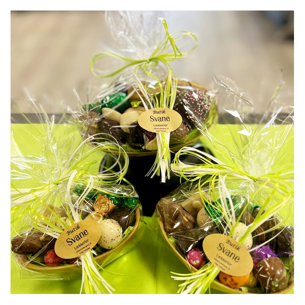 H�ndlavet luksus P�ske�g<br />Dulche chokolade