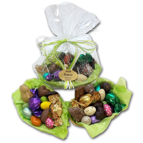 H�ndlavet luksus P�ske�g<br />Dulche chokolade