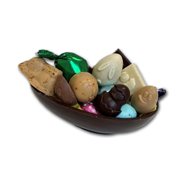 H�ndlavet luksus P�ske�g<br />M�rk chokolade med Appelsin