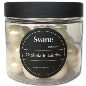 Svane Perlemor Chokolade-Lakrids