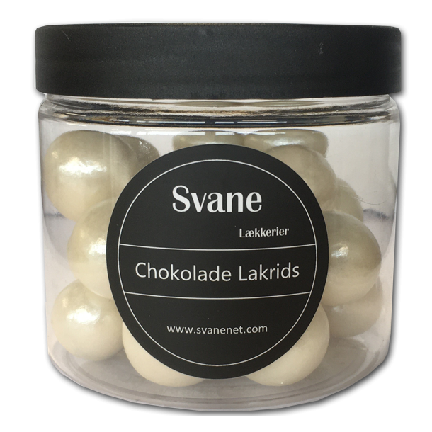 Svane Perlemor Chokolade-Lakrids