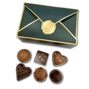 Svane Chokolade<br />Fyldte og massive chokolader<br />uden tilsat sukker (6 stk.)