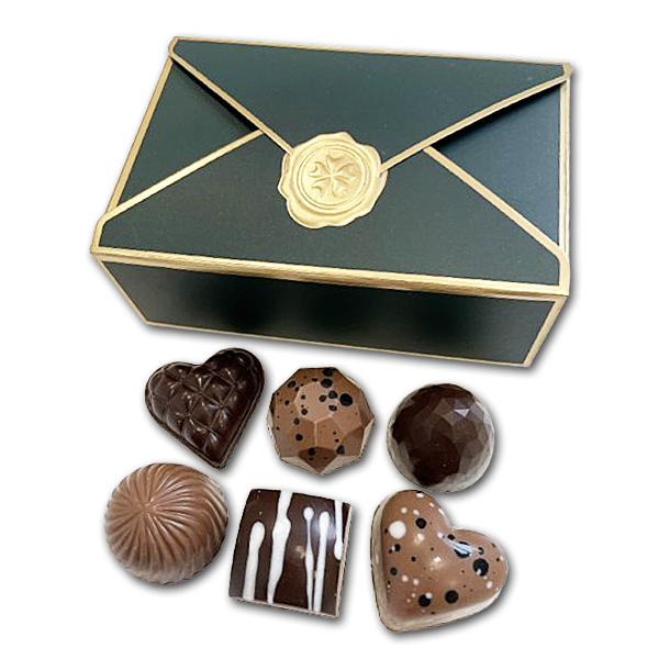 Svane Chokolade<br />Fyldte og massive chokolader<br />Uden tilsat sukker (6 stk.)