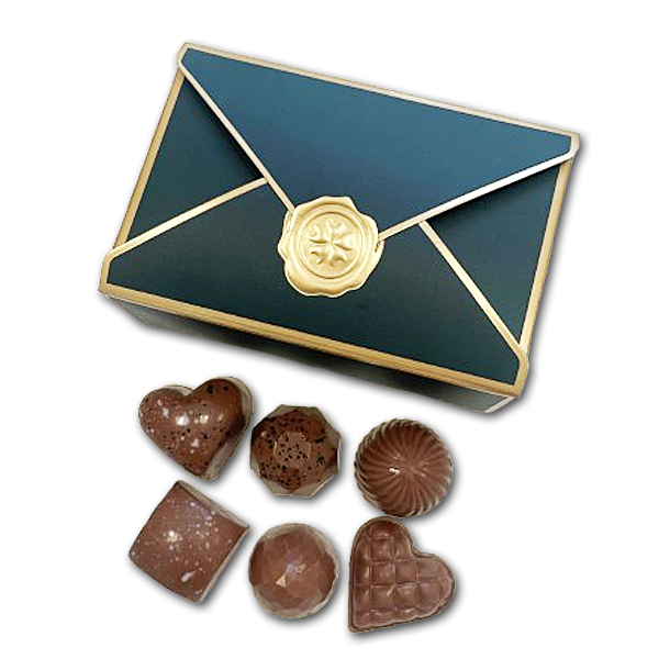 Svane Chokolade<br />Fyldte og massive chokolader<br />uden tilsat sukker (6 stk.)