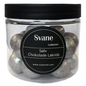 Svane Slv Chokolade-Lakrids