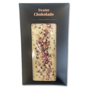 Svane Chokolade<br />JULEEDITION<br />Hvid Chokolade med Amaretto