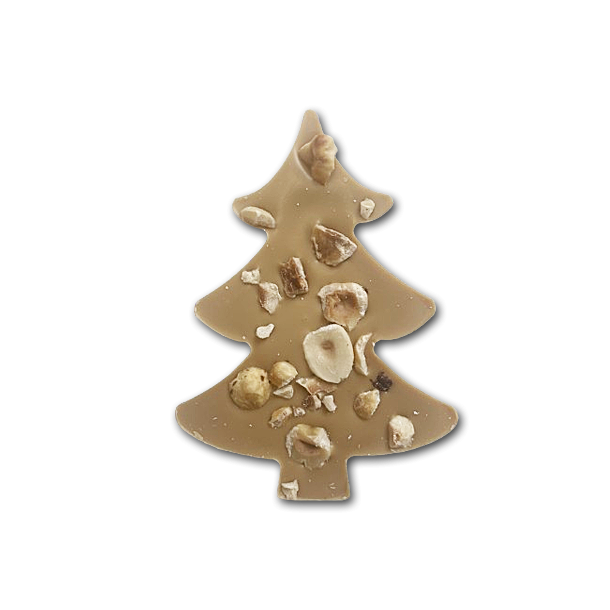 Svane Juletr�<br />Dulce Chokolade med hasseln�dder