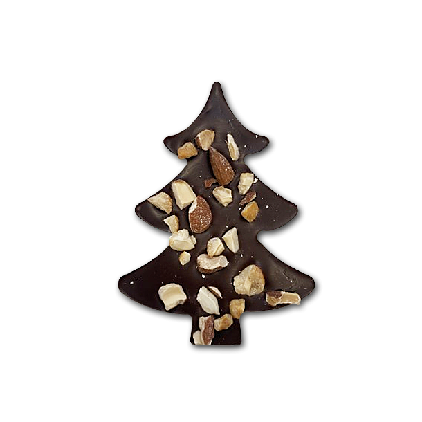 Svane Juletr�<br />M�rk Chokolade med blandede n�dder