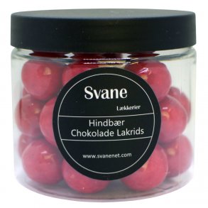 Svane Hindbr Chokolade-Lakrids
